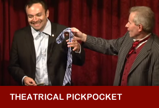 Magician takes a tie